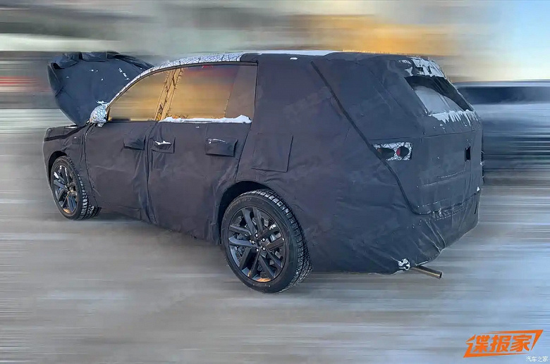 Обновленный Li Auto L7 засняли на фото: он получит технологии, как у флагманского L9 Livis